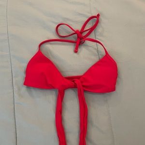 Aerie wrap swim top